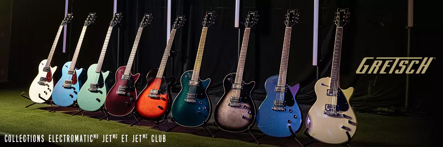 Voici les tout nouveaux modèles Streamliner et Electromatic Jet de Gretsch
